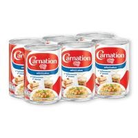 ราคา นมข้นจืด ตรา คาร์เนชัน ขนาด 405 กรัม x 6 กระป๋อง (17943359570)