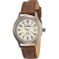 ราคา Timex Mens Expedition Metal Field Watch Brown White Red (15997608348)