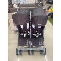 ราคา รถเข็นเด็กแฝด Maclaren รุ่น Twin triump สภาพสวย 90 สีดำ (20629218516)