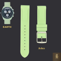 ราคา สายนาฬิกาOmega x Swatch พร้อมส่งจากไทย สายนาฬิกาซิลิโคนขนาด 20 mm ใช้ได้กับ Omega x Swatch Moonswatch OmegaxSwatch (19926890834)