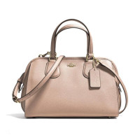 ราคา กระเป๋าถือ COACH แท้ รุ่นหรูจาก Shop ทรงหมอน หนังแท้ฟอกกันรอยขีดข่วน สีสวย มีสายยาว ใบใหญ่ ไซส์หายาก COACH 36392 NOLITA SATCHEL IN CROSSGRAIN LEATHER Stone (8947373)