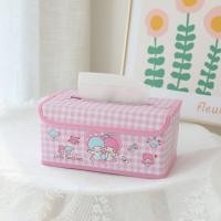 ราคา กล่องทิชชู่ กล่องใส่กระดาษทิชชู่ กล่องใส่ทิชชู่ ลาย Sanrio น่ารัก วัสดุเป็นหนัง PU ใช้สำหรับใส่ทิชชู่กล่องใหญ่ ขนาด 14 24 5 11 5 cm (17323482742)