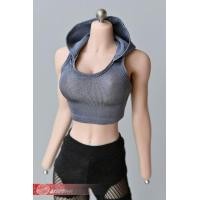 ราคา โมเดลตุ๊กตาขยับแขนขาได้สีดำเสื๊อกั๊กแขนกุดมีฮู้ดตัวเมีย1 6สำหรับ12Quot ตุ๊กตาขยับได้ Tbl Ph ตุ๊กตายาง (20501859626)