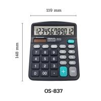 ราคา พร้อมส่ง เครื่องคิดเลข Osalo หน้าจอ 12 หลัก รุ่น OS 837 (17432708517)
