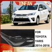 ราคา XINFAN ฝาครอบเลนส์ไฟหน้าเลนส์ไฟหน้าด้านหน้ารถยนต์ TOYOTA YARIS 2014 2015 2016 (20293690029)