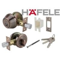 ราคา HAFELE กุญแจลิ้นตายทางเดียว สีทองแดง กุญแจลิ้นตาย หางปลาบิด 489 10 507 489 10 503 (924562493)