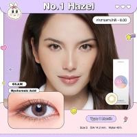 ราคา Misslens Glam รุ่น No 1 Hazel รายเดือน รองรับสายตาปกติ สายตาสั้น 0 50 ถึง 8 00 (12590217788)