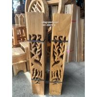 ราคา ฉลุระเบียง ฉลุราวบันได ไม้สักทอง ลายกวาง (19822027291)