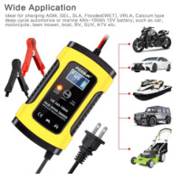 ราคา พร้อมส่ง เครื่องชาร์จแบตเตอรี่อัจฉริยะ FOXSUR 5A ชาร์จแบตเตอรี่ 12V เครื่องซ่อมแบตเตอรี่ รถยนต์ รถมอเตอร์ไซค์ แบตแห้ง (20490400885)