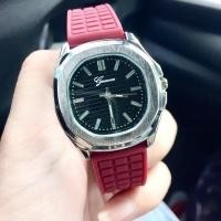 ราคา Geneva แบรนด์แท้ นาฬิกาข้อมือผู้หญิง ดีไซน์หรู สายยาง (6099972528)