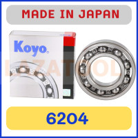 ราคา KOYO 6200 6201 6202 6203 6204 6205 6206 6207 6208 6209 6210 ตลับลูกปืน ฝาเปิด 2 ข้าง เม็ดกลม ของแท้ จากประเทศญี่ปุ่น MADE IN JAPAN เม็ดกลมร่องลึก ไม่มีฝา Deep Groove Ball Bearing (19363329510)