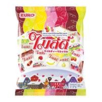 ราคา ไมล์ดี้ มาร์ชเมลโล่สอดไส้รวมรสและช๊อคโกแลต นุ่มหนึบ จำนวน 12 ซองต่อกล่อง (16582729498)