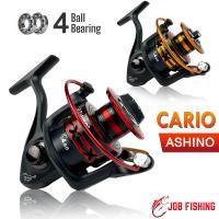 ราคา รอกสปินนิ่ง Ashino CARIO 4 ball bearing เบอร์ 1000 6000 รอก อาชิโน่ รอกตกปลา รอกสปิน (12692841959)