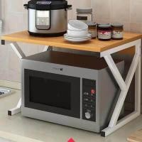 ราคา ชั้นวางไมโครเวฟ ชั้นวางของในครัว ชั้นวางเตาอบไมโครเวฟ ชั้นวางเครื่องครัว ชั้นวางขวด ชั้นวางเครื่องปรุง ประกอบง่าย (10456537273)