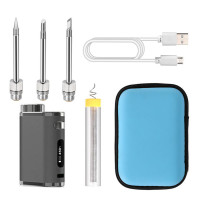 ราคา คุณภาพสูง จัดส่งรวดเร็ว หัวแร้งแบตเตอรี่1 75วัตต์หัวแร้งแบบชาร์จไฟได้ไร้สายแบบพกพาหัวแร้ง510อินเตอร์เฟซหัวแร้งบัดกรีเครื่องมือซ่อมแซมกลางแจ้ง (15954278672)