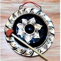 ราคา ฆ้องโหม่ง ลายไทย 12 นิ้ว เเถมไม้ตีฟรี 1ชิ้น ซื้อ 10 เเถม 1 ราคา 289 บาท (20632766745)