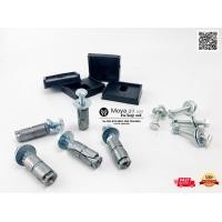 ราคา ชุดอุปกรณ์ติดตั้งขาแขวนแอร์ ขาแขวนคอล์ยร้อน พุกตะกั่ว ยาวแบน น็อตยึดขาแอร์ ขาแขวน ขา45 ขา50 ขา60 (9682733066)