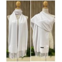 ราคา Scarf ผ้าสีพื้น ผ้าพันคอ ผ้าคลุมไหล่ ผ้าแคชเมียร์ ผ้าเนื้อหนา cashmere (16518293929)