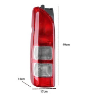 ราคา ไฟท้าย Hiace ไฟท้าย รุ่น โตโยต้า ไฮเอช คอมมิวเตอร์ Hiace TailLight for TOYOTA HIACE COMMUTER ปี 2005 2013 ม่รวมหลอดไฟและสายไฟ (19744748996)