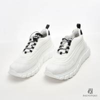 ราคา PRADA SNEAKER 36 WHITE BLACK NYLON (20347328418)