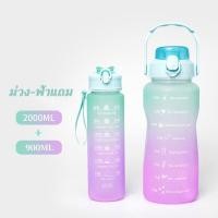 ราคา HOT SALE กระติกน้ำเด็ก 1 1ลิตร แถมฟรีสติ๊กเกอร์ ขวดน้ำพลาสติกแบบพกพา ทนทานวัสดุปลอดภัยไม่เป็นอันตราย ขวดน้ำความจุขนาดใหญ่ ตัวถ้วยพีซี ฝา PP (20458652560)