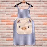 ราคา Apron ผ้ากันเปื้อนแฟชั่น ผ้ากันเปื้อนทำอาหารกันน้ำ ผ้ากันเปื้อนผ้าฝ้าย ทำความสะอาด หมูลาย ผ้ากันเปื้อนแฟชั่น ผ้ากันเปื้อนครัว (12514818420)