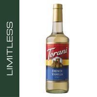 ราคา LIMITLESS Torani Syrup น้ำเชื่อมแต่งกลิ่น โทรานี่ French Vanilla (16974619835)