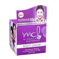 ราคา ครีมหมอจุฬา MCL Miracle Whitining Night Cream เอมซีแอล มิราเคิล ไวท์เทนนิ่ง ไนท์ครีม ขนาค 15 กรัม (17769121682)