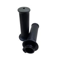 ราคา 1คู่สีดำรถจักรยานยนต์ Hand Grips Scooter Handlebar สำหรับ Honda DIO ZX50 AF18 AF24 AF27 AF28 AF34 AF35 AF54 AF55 AF56 AF61 (15160116250)