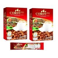 ราคา พร้อมส่ง กาแฟคอร์ดี้พลัส Cordy Plus Coffee 2 กล่อง กาแฟอ วิโรจน์ เห็ดหลินจือ กาแฟสมุนไพร 19ชนิด กาแฟสำเร็จรูป 10 ซอง ต่อกล่อง (20093172940)