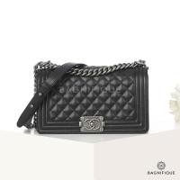 ราคา CHANEL BOY 10 BLACK CAVIAR RHW (18783197806)