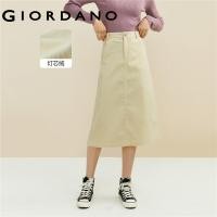 ราคา Giordano กระโปรงทรงเอ ผ้าฝ้ายผ้าลูกฟูก กระโปรงแฟชั่นผญ สไตล์เกาหลี Free Shipping 05462685 (16004075911)