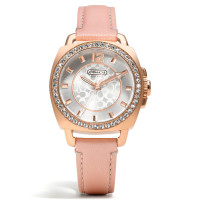 ราคา Coach Boyfriend Crystal Womens Watch 14503152 14503151 14503150 14503148 34mm (20183046794)