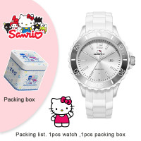 ราคา ของแท้ 100 นาฬิกา Hello Kitty นาฬิกาอิเล็กทรอนิกส์ นาฬิกากันน้ำของเด็กผู้หญิง นาฬิกาแบรนด์แท้ป้องกันรอยขีดข่วน นาฬิกาผู้หญิง2023 Kids Watch นาฬิกาคิตตี้ ของขวัญวันเกิด 5341 (17673148222)