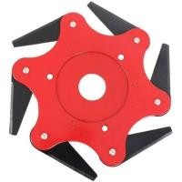 ราคา ใบมีดตัดหญ้า 6 ใบมีด Grass Cutting Blade ใบมีดตัดหญ้าแบบวงกลม สามารถใช้กับเครื่องตัดหญ้าแบบสะพายไหล่ได้ทุกรุ่น (20719305902)