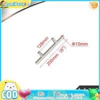 ราคา มือจับลิ้นชักประตูตู้หนังสือตู้สแตนเลส T ลูกบิดแบบดึงเดี่ยวช่องสองจุดคงที่ (19221117377)