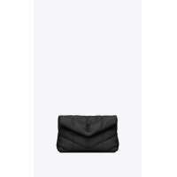ราคา YSL YvesSaintlaurent PUFFER SMALL POUCH IN QUILTED LAMBSKIN (19476223718)