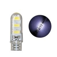 ราคา หลอดไฟหรี่ กระพริบ LED ขั้วT10 6SMD COB ซิลิโคน ไฟหรี่แต่งรถ 1หลอด มี 7สีให้เลือก 12V (19869970715)