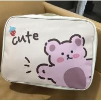 ราคา กระเป๋าเดินทางแบบหิ้วกันน้ำพกพาสะดวกลายการ์ตูนสำหรับเดินทางกระเป๋าเก็บของกระเป๋าเก็บเสื้อผ้ากระเป๋าเดินทางแบบมีกระเป๋าลากสามารถคลุมได้ (20248227541)