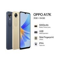 ราคา เครื่องศูนย์ไทย Oppo A17K Ram 3GB Rom 64GB ออปโป ออปโป้ มีใบกำกับภาษี oppoa17K A17 3 64 (20702267073)