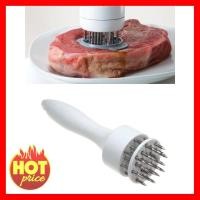 ราคา ที่จิ้มเนื้อ แบบกลม สแตนเลส คละสี Meat Tenderizer ส้อมจิ้มเนื้อ ทุบเนื้อ ที่จิ้มหมู ที่จิ้มหมูกรอบ ที่จิ้มหนังหมู ที่บดเนื้อ เข็มจิ้มหมูกรอบ (1381374362)