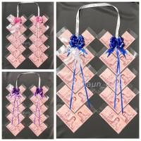 ราคา พวงมาลัยเงิน รูปทรงหัวใจ ใส่ได้ทุกแบงค์ ขนาด 3x7 นิ้ว พวงมาลัยใส่ธนบัตร (20171265825)