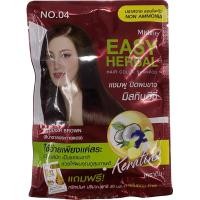 ราคา แชมพูปิดผมขาวพร้อมทรีทเม้นท์ในซอง มิสทิน เฮอเบิล อีซี่ แฮร์คัลเลอร์Mistine HERBAL Easy HAIR COLOR SHAMPOO (20296789354)