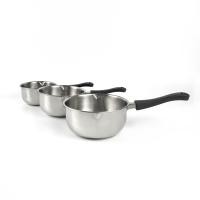 ราคา หม้อด้ามสเตนเลส Stainless Steel ขนาด 14 16 18 ซม หม้อสเตนเลส หม้อด้าม (14578978716)