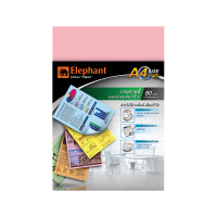 ราคา กระดาษ กระดาษสี กระดาษถ่ายเอกสารสี 80 แกรม ตราช้าง A4 500 แผ่น รีม (18836841357)