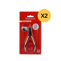 ราคา แพ็ค 2 Three Seven 777 กรรไกรตัดหนัง Nail Nipper รุ่น N8072 (19997160067)