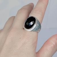 ราคา แหวนเงินชายนิลแท้ลายไทย (20046906731)