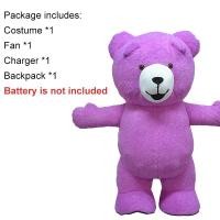 ราคา พอง Ted Dy หมีตุ๊กตามิ่งขวัญเครื่องแต่งกายสูทพรรคคอสเพลย์เกมขนยาวชุดชุดฮาโลวีนคริสต์มาสอีสเตอร์สำหรับผู้ใหญ่เครื่องแต่งกาย (19657823324)