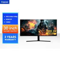 ราคา จอคอมพิวเตอร์ จอคอม 120HZ 21 9 monitor จอมอนิเตอร์เกมมิ่ง30นิ้ว IPS DP HDMI desktop gaming LED รับประกัน 3ปี (20771807526)