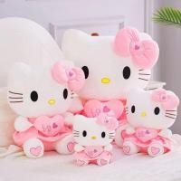 ราคา พร้อมส่ง ตุ๊กตาคิตตี้ Hello Kitty ตุ๊กตาแมวหน้าคิตตี้ ตุ๊กตาHello Kitty ตุ๊กตาน่ารัก ของขวัญ (17460323653)